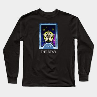 The Star Arcana Tarot Card Long Sleeve T-Shirt